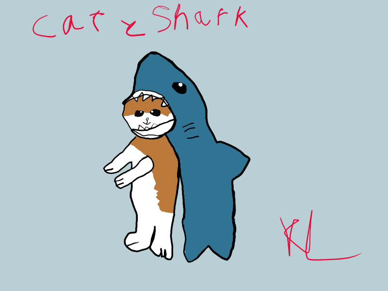 0K2a_lon0's tweet photo. today's stream, I drew a art Cat and shark
ねことさめ~(ノ)・ω・(ヾ)
#Kalon画伯 #teamb42 #Twitch #art #お絵描き #studyEnglis #Vtuber #studyart #UniVirtuals #お絵描き練習中 https://t.co/KQQ2pF5oHp