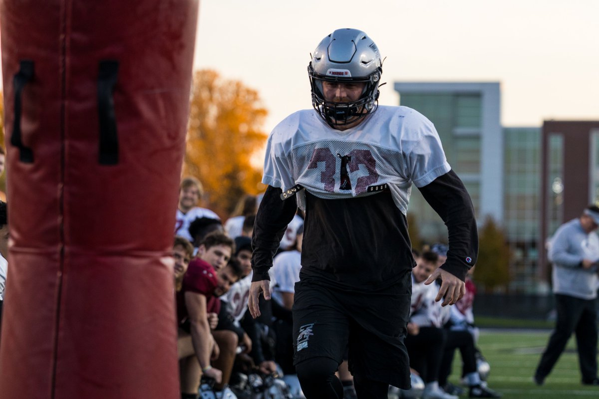 Thank you Senior <a href="/levi_mac32/">Levi McKinney</a> for your hard work and dedication to <a href="/UIndyFB/">UIndy Football</a> #WorkWins