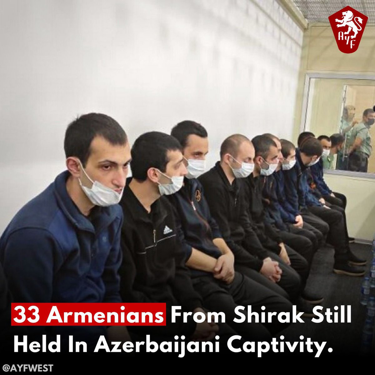 ayfwest's tweet photo. #FreeArmenianPOWs
33 Armenian Prisoners-of-War from the Shirak province captured by Azerbaijan during the 44-Day Artsakh War are still in Azerbaijani captivity, per Nazeli Baghdasaryan, the newly appointed Governor of Shirak province. https://t.co/uBq4qOteTm
