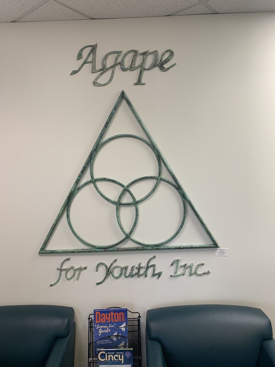 Yesterday, some of the StuCo seniors, along with Mr. Dalton, traveled to Dayton to visit Agape for Youth and their staff! They got a tour of the facility and saw the program the Spirit Chain money is going to!