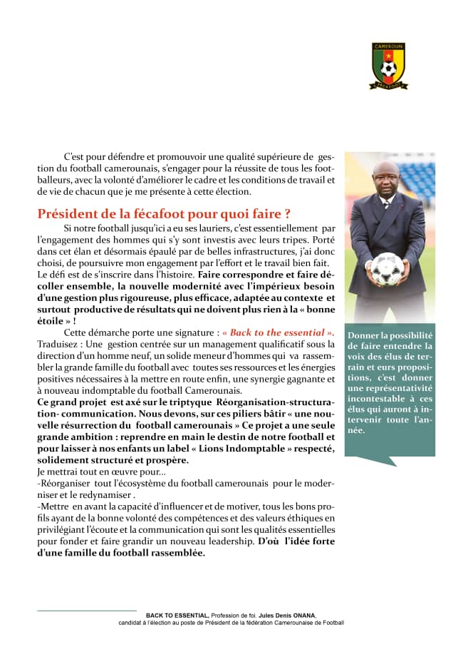 julesdenisonana's tweet photo. Nous y allons.
SEREINEMENT.
NOTRE ENGAGEMENT....
#JDO #FECAFOOT #elections2021 #BACKTOTHEESSENTIAL https://t.co/lb7kEkN9Wr