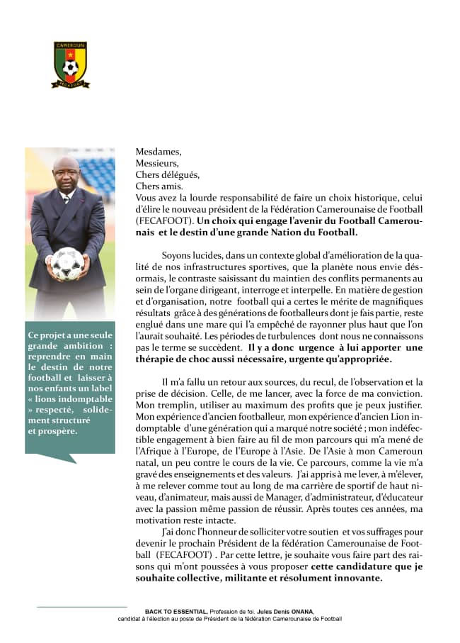 julesdenisonana's tweet photo. Nous y allons.
SEREINEMENT.
NOTRE ENGAGEMENT....
#JDO #FECAFOOT #elections2021 #BACKTOTHEESSENTIAL https://t.co/D3LaoUCX1T