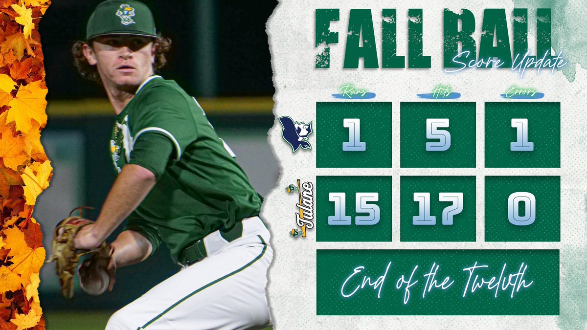 GreenWaveBSB's tweet photo. Scored another two...through 12 innings here at #GFATS...

#RollWave 🌊⚾️ https://t.co/bMVl3S1rLy