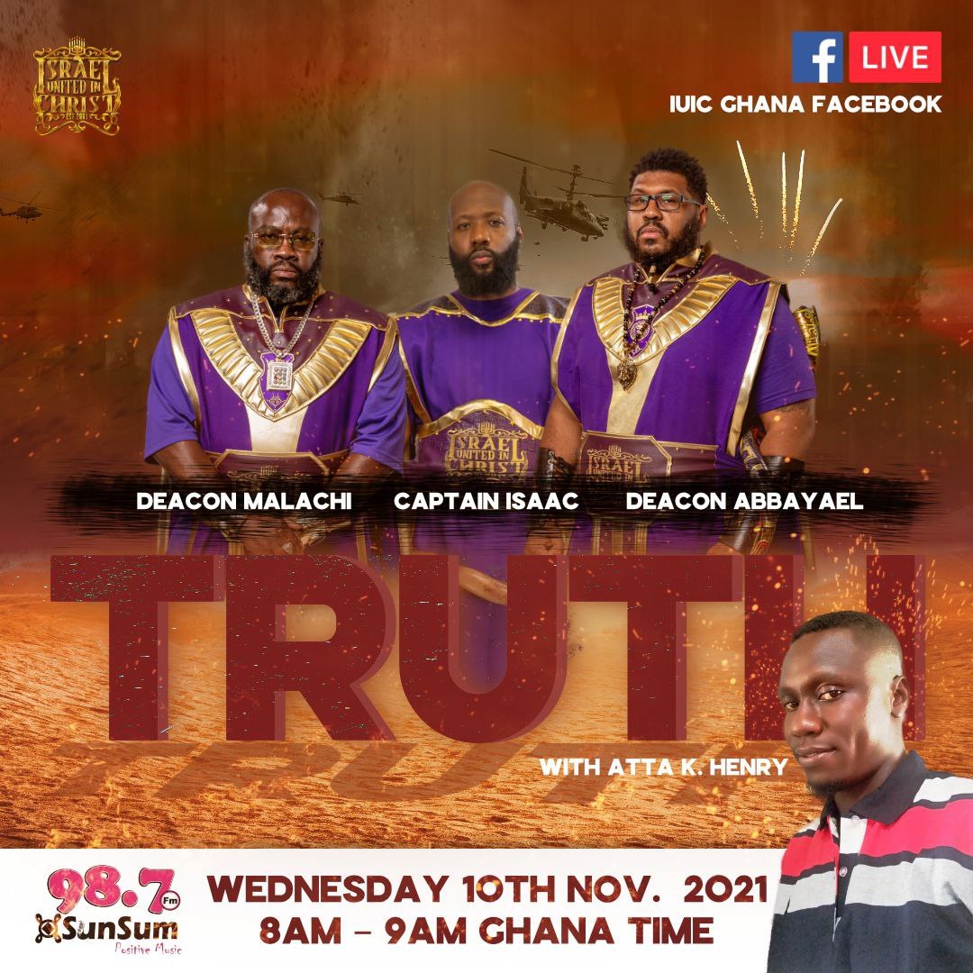 IUIC_GR_MI's tweet photo. 🚨🚨🚨🚨🚨
The #Acts Of The #Apostles continue LIVE NOW on #SunsumFm #Ghana as #DeaconAbbayael , #DeaconMalachi and #CaptainIsaac of #IUIC spread the #Hidden #Truth of God's #Chosen in the #GoaldCoast of #Africa with Atta K. Henry
https://t.co/RwLwfDIvyH https://t.co/IJSWoSuwau
