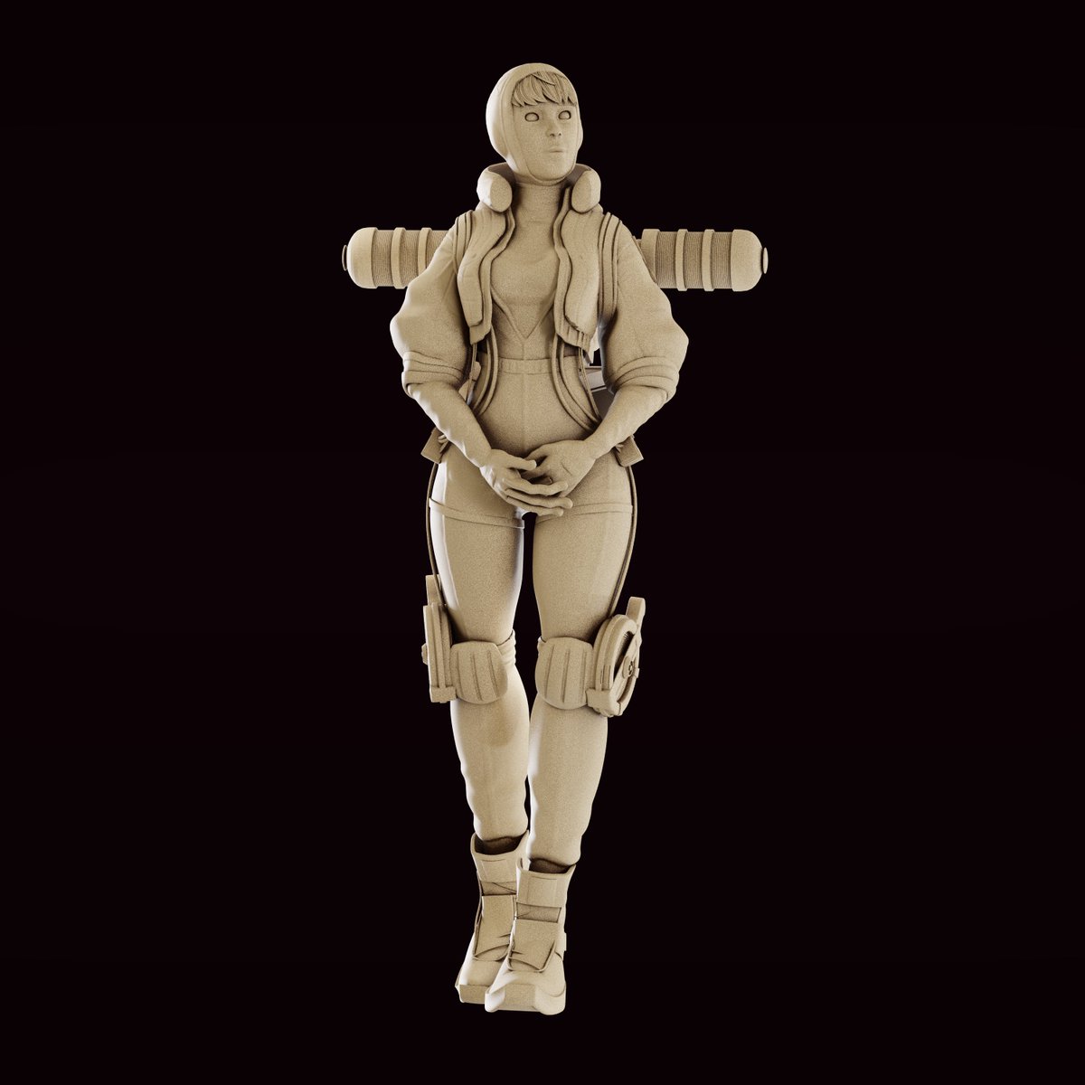 wattson's sculpture made in blender ! hope you like it!