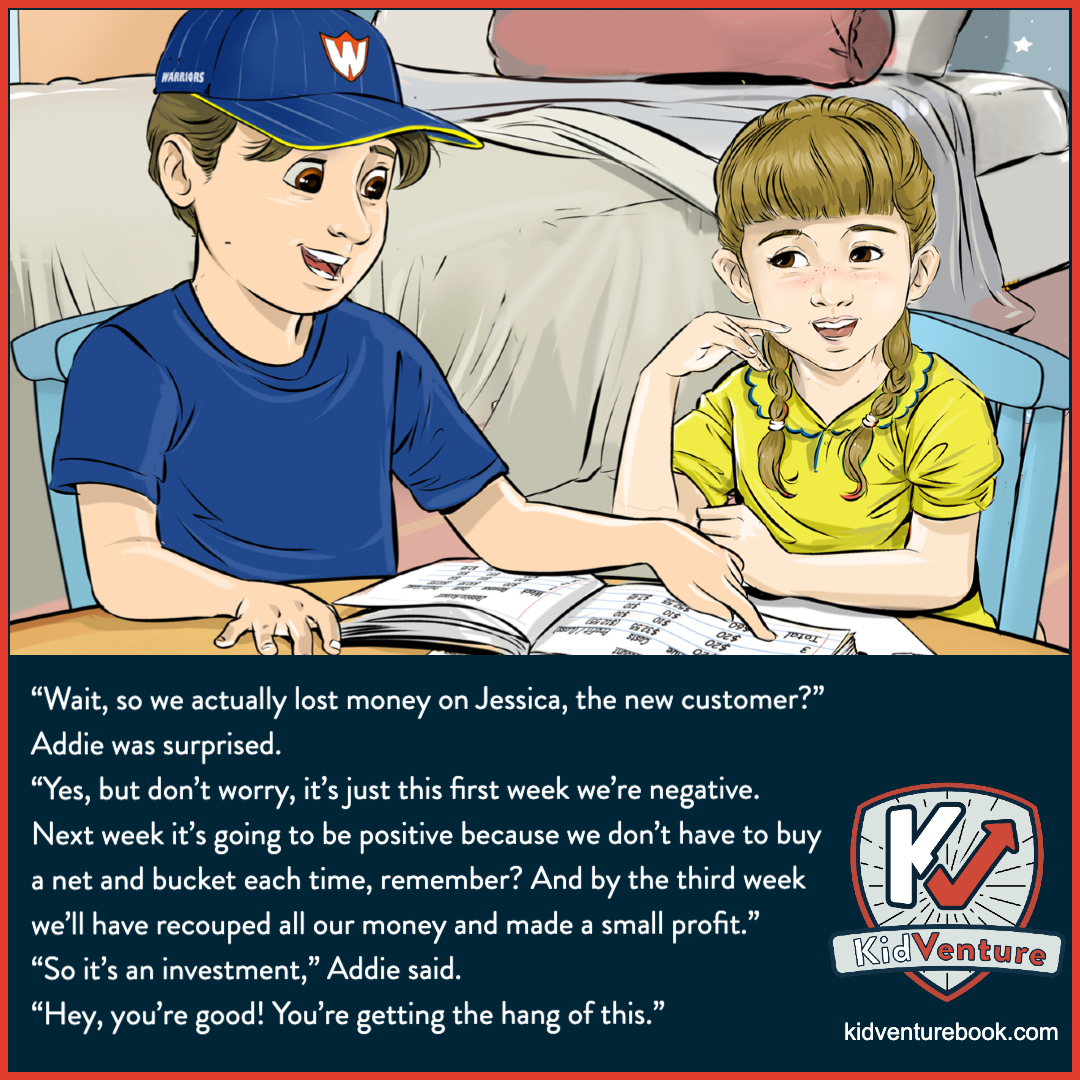 In this business adventure, kids learn the value of deferring gratification, the importance of investing, and putting money to work productively.

Teach your kids to be smart about money: 
kidventurebook.com

#kidsmoney #kidsinvesting #teachkidsaboutmoney #howtomanagemoney