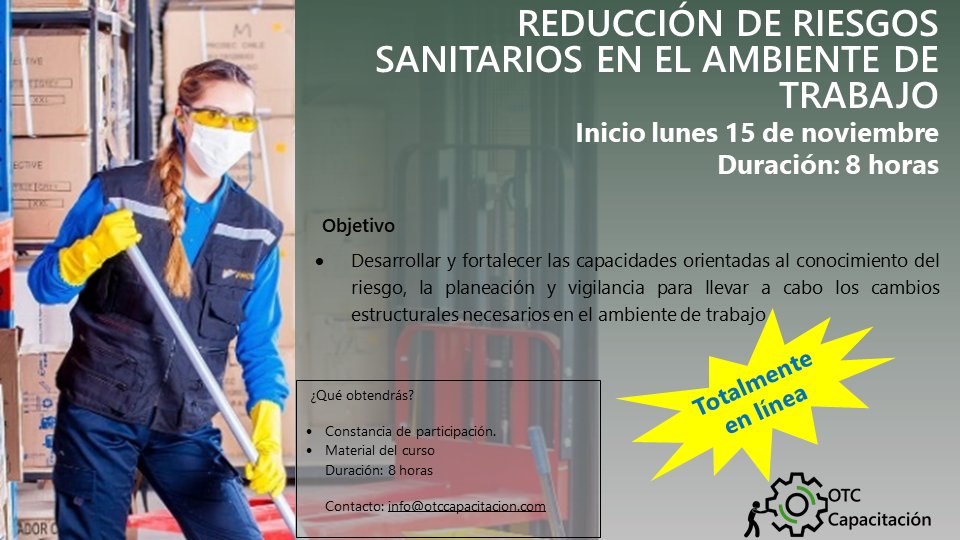 CapacitacionOtc's tweet photo. Nueva fecha para #curso #ISO9001, obtén tu DC3 ahora. 
https://t.co/9xfie1NX9Y https://t.co/Ubshs7ZU6k