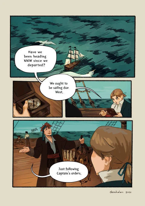 'Til Journey's End: Chapter 1 'Captain's Dilemma'
Pages 1-4 