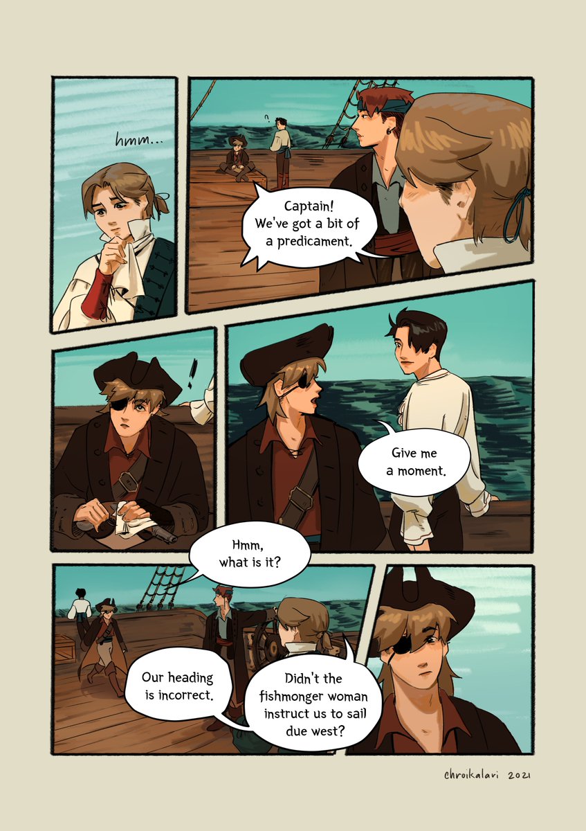 'Til Journey's End: Chapter 1 'Captain's Dilemma'
Pages 1-4 