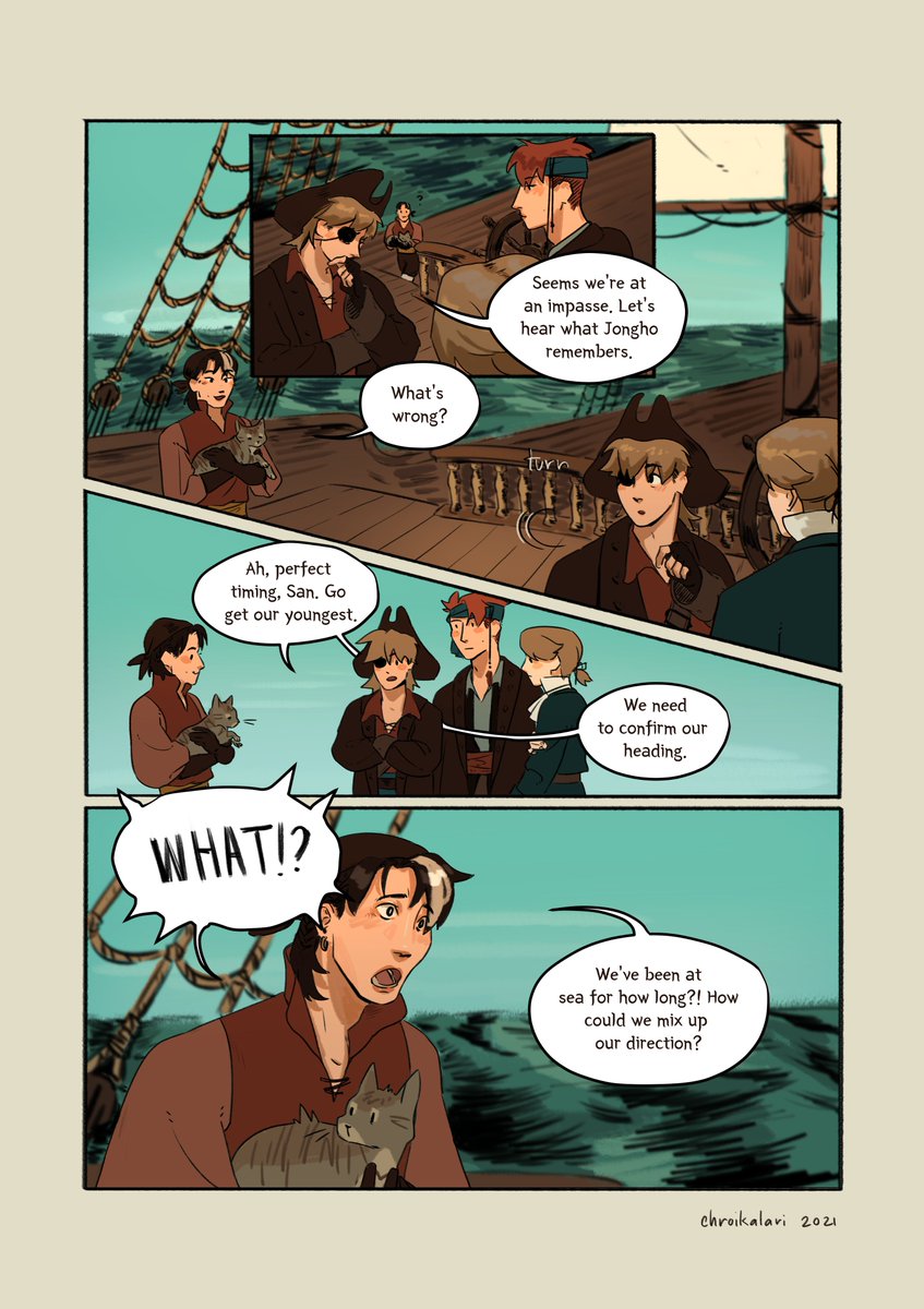 'Til Journey's End: Chapter 1 'Captain's Dilemma'
Pages 1-4 