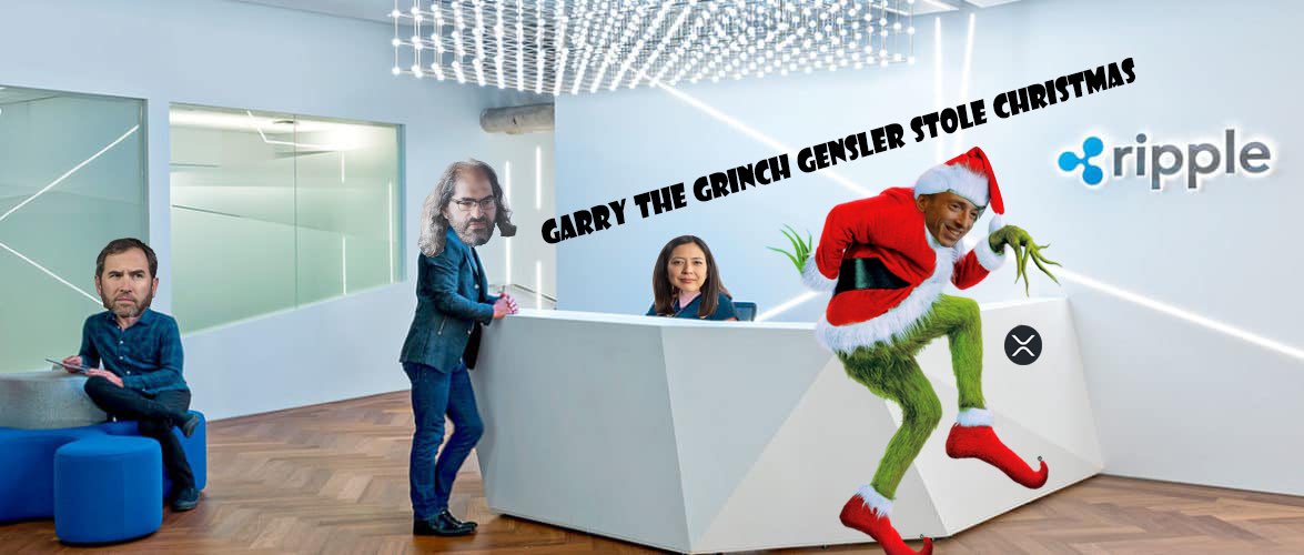 XrpYoda's tweet photo. Gary “The Grinch”Gensler
 Stole Christmas ❗️#xrp @bgarlinghouse @JoelKatz @MonicaLongSF @GaryGensler https://t.co/9dNIgqPiSr