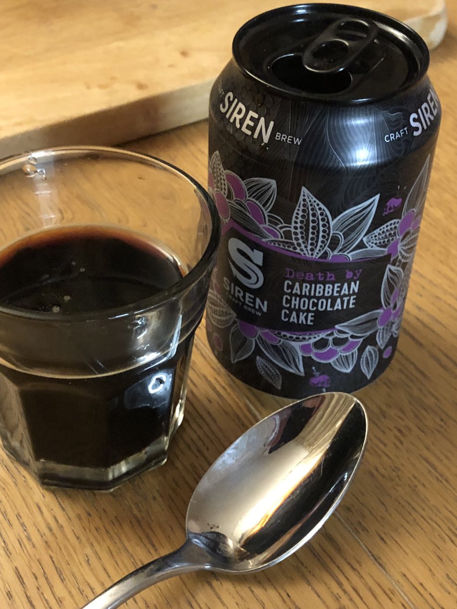 Here is my second review in the #sirenccc 
This one is Death By Caribbean Chocolate Cake and is a little bit special. Full review here. 
instagram.com/p/CWMnojQoFJx/…