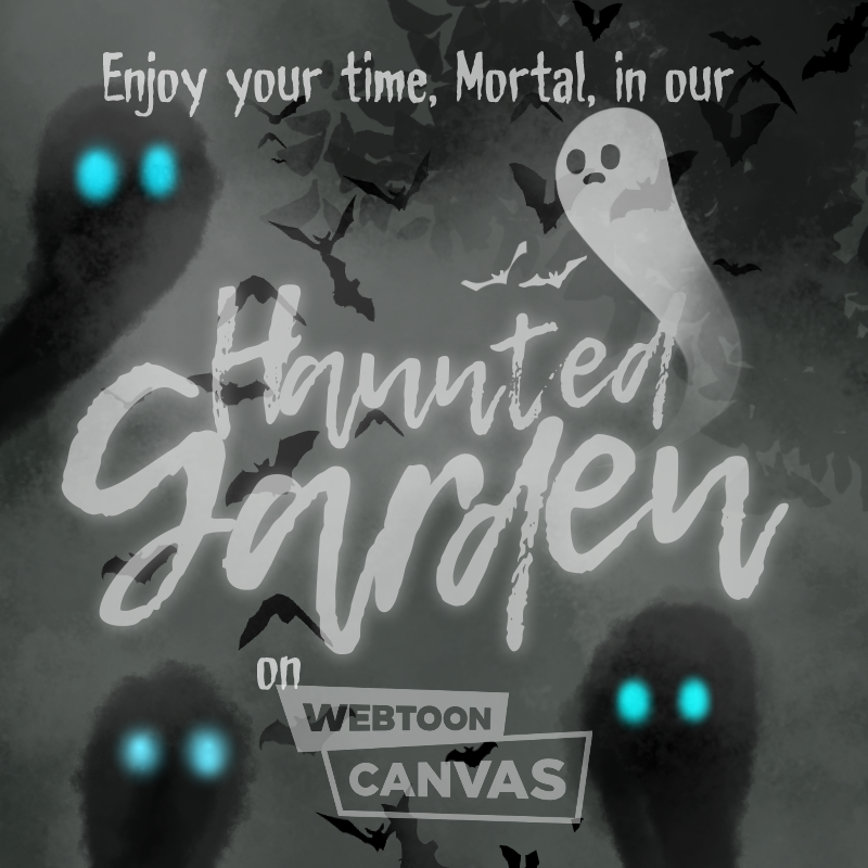 webtooncanvas's tweet photo. Mortals, do you miss spooky season?👻 

Shoutout to @LisHikaru for organizing this #CANVASCollab! 

Haunted Garden ➡️: https://t.co/9R1pRaLRMx https://t.co/vjXLErKZXu