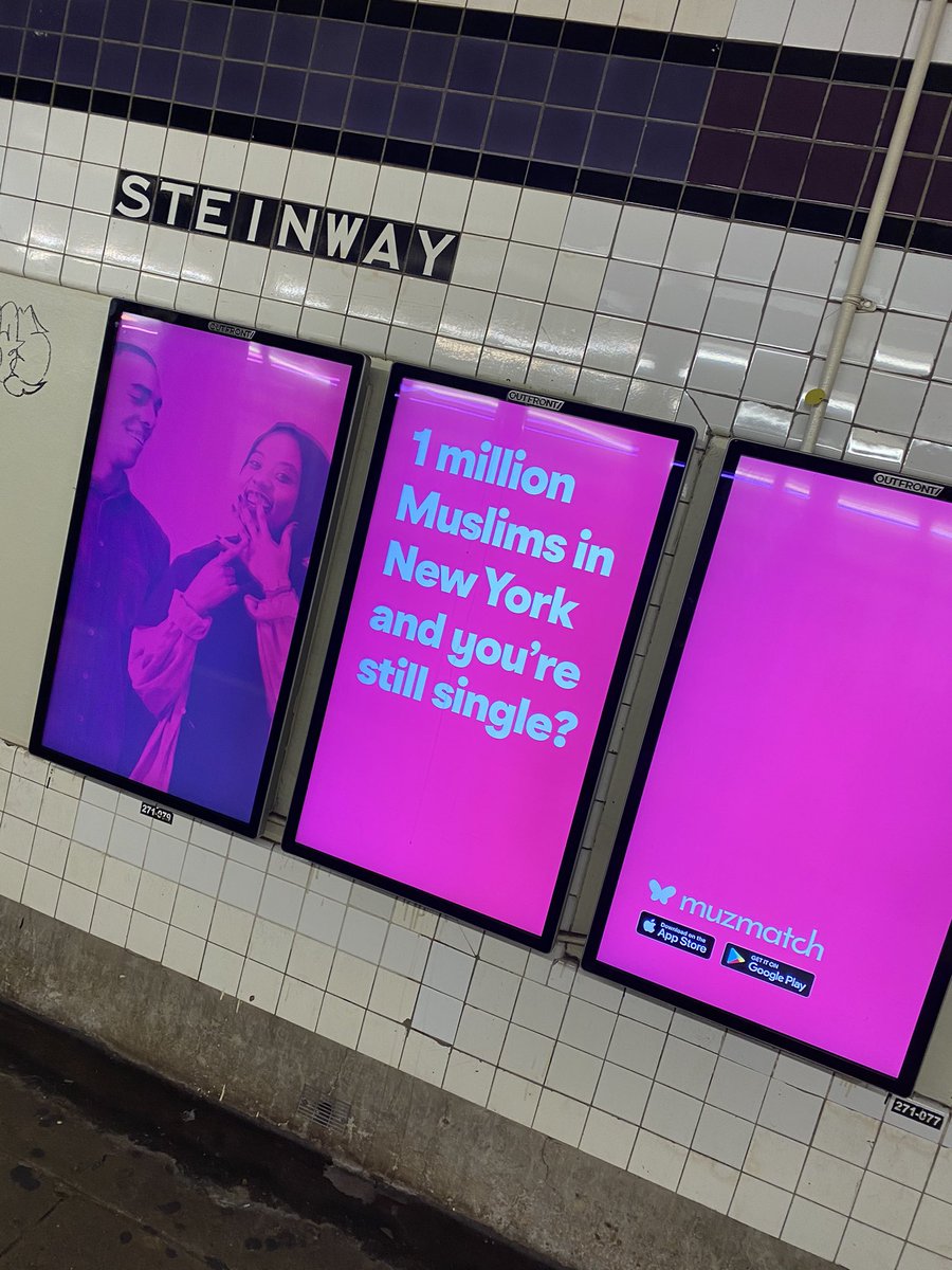 ZohranKMamdani's tweet photo. didn’t know aunties were doing ads with the mta https://t.co/VYKvkpkuyi