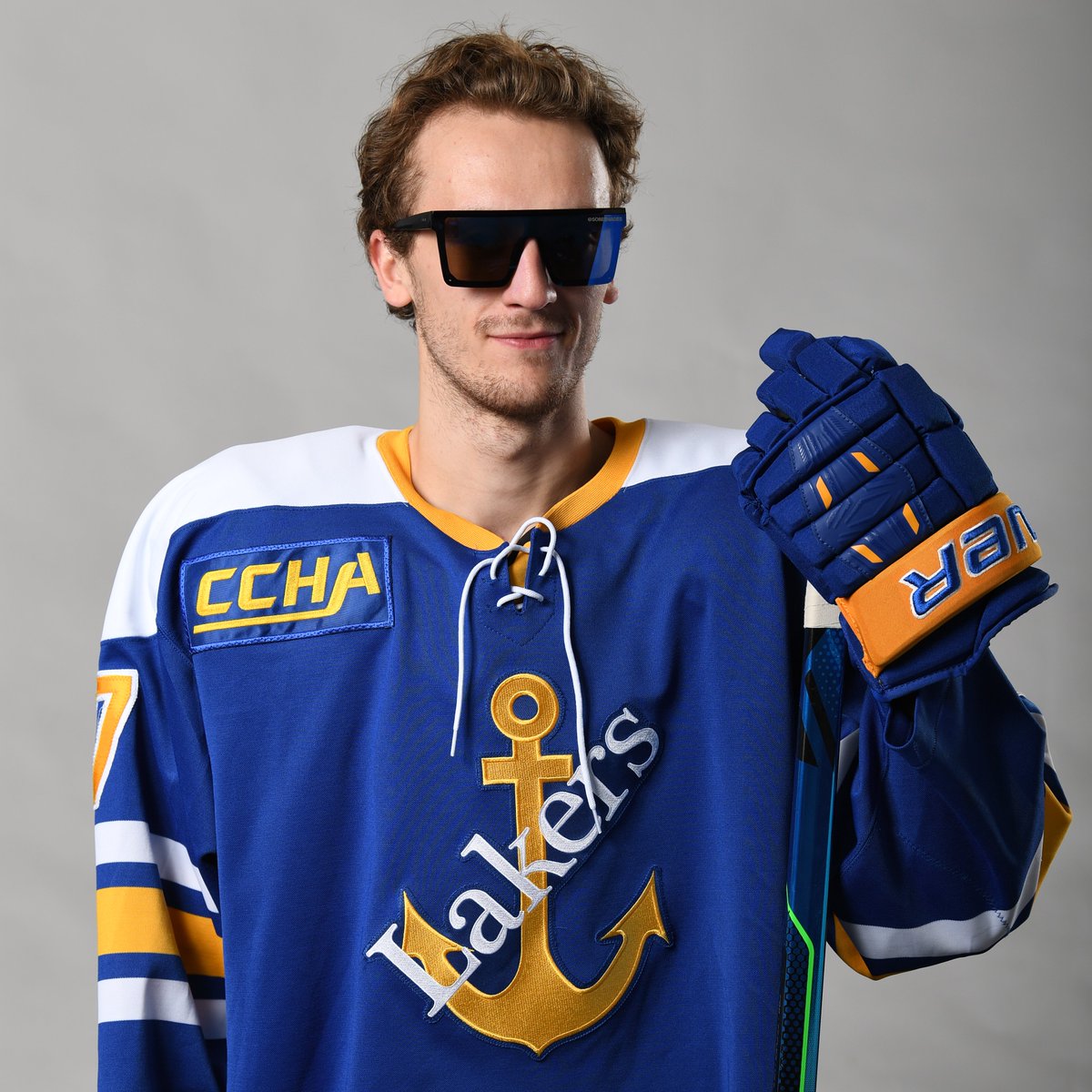 lakerhockey's tweet photo. Benny P's mood rn 😎 https://t.co/V2izN3G38P
