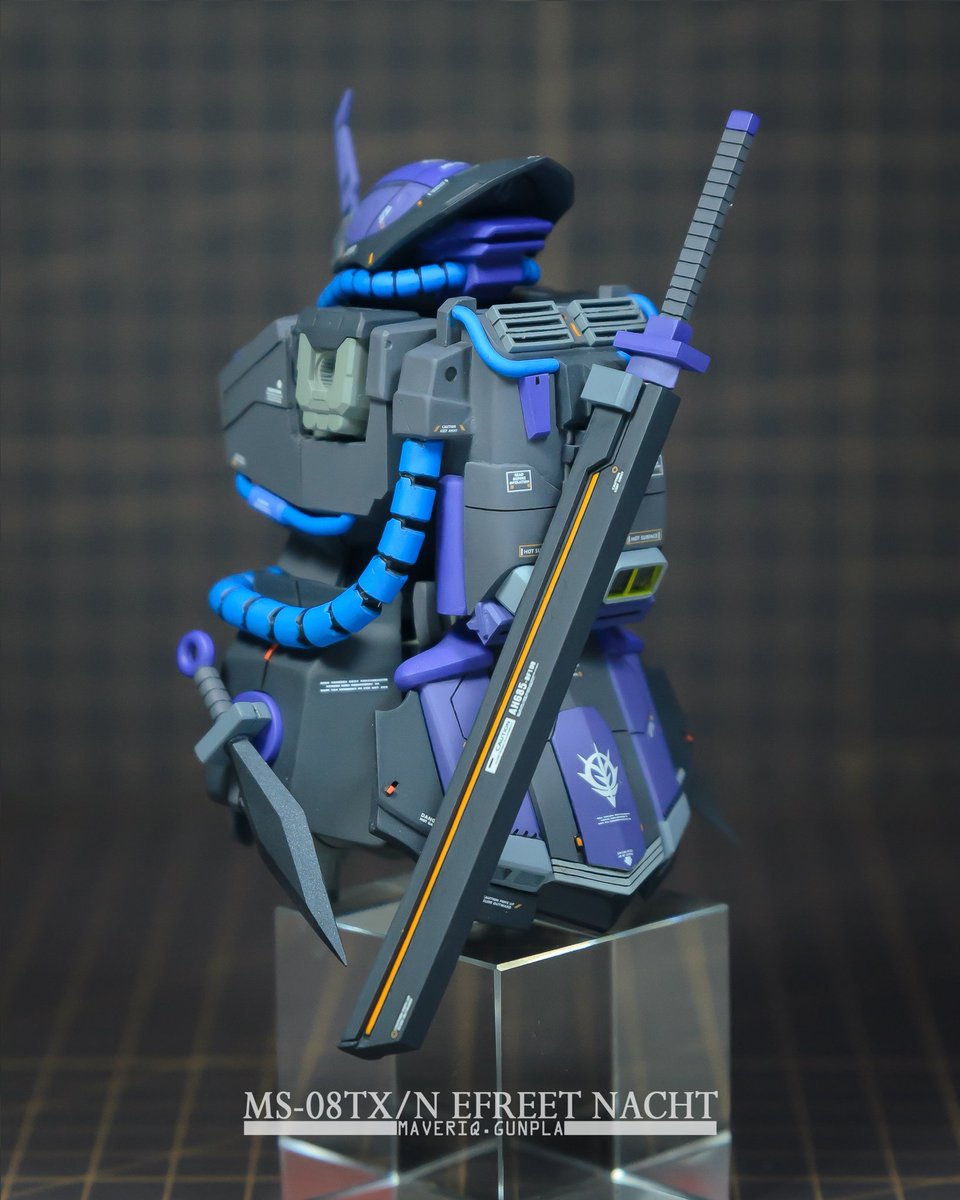 MaveriqGunpla's tweet photo. RE100 Efreet Nacht GK
60% completion
#gundam #mobilesuit
#gunpla #resinkit
#ms08txn #efreetnacht
#neozeon #zeonremnant
#gunplaphotography #gundamphotography https://t.co/lXNeyOV1vK