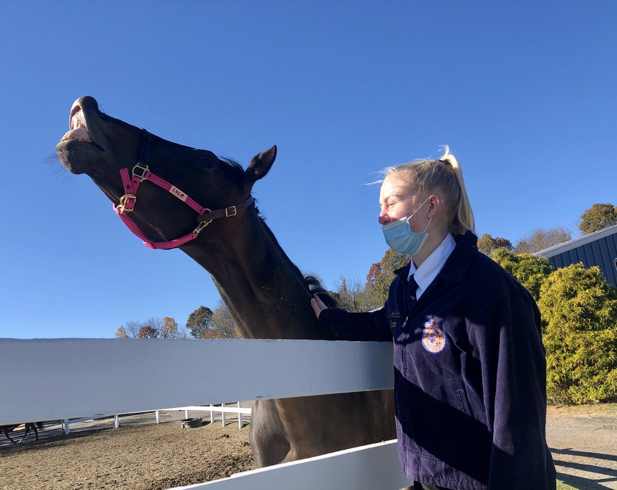 valley_ed's tweet photo. Our Floral and Equine Science teams competed in the State CDE’s at UCONN last week. https://t.co/T6yY7Hgbez