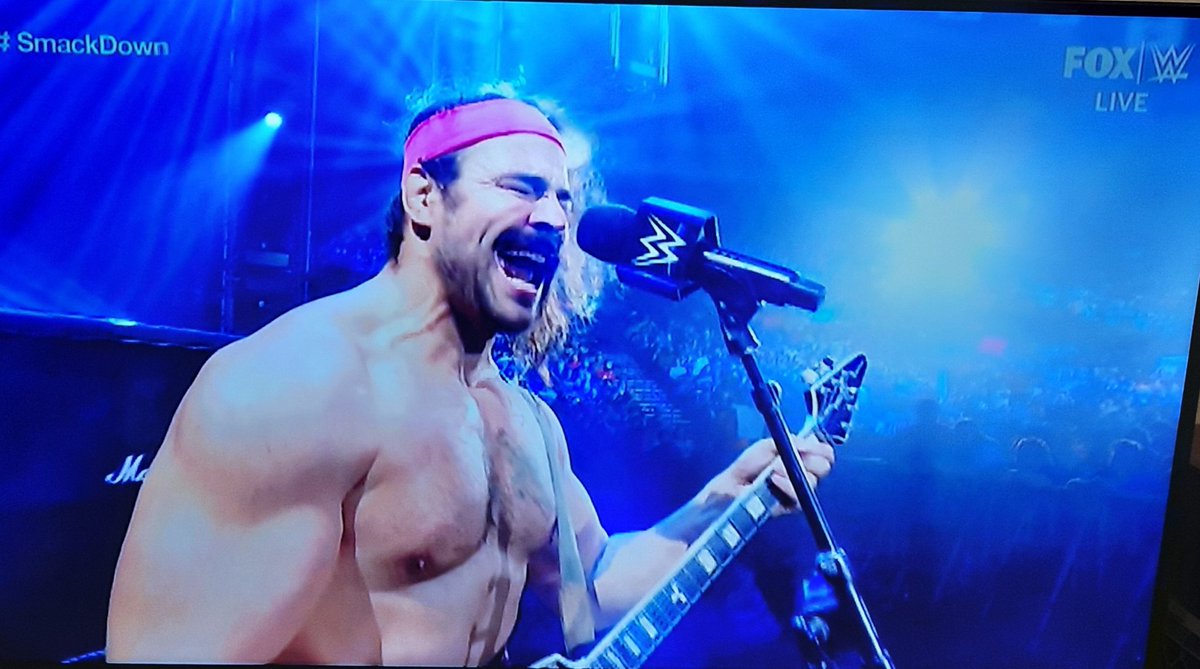 Aully1's tweet image. BOOGS!

#smackdown @rickboogswwe @ShinsukeN #boogs