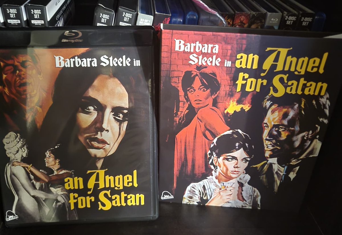Jtmck284's tweet photo. New Pick-up from @ziarecords
#anangelforsatan #thehillshaveeyes #phantomofthemallericsrevenge #theboogeyman #returnoftheboogeyman #ghoulies4 #newpickups #bluraycollector #bluraycollection #blurayfan #dvdcollector #dvdcollection #dvdfan #moviecollector #moviecollection #moviefan https://t.co/WPAquP9aoq