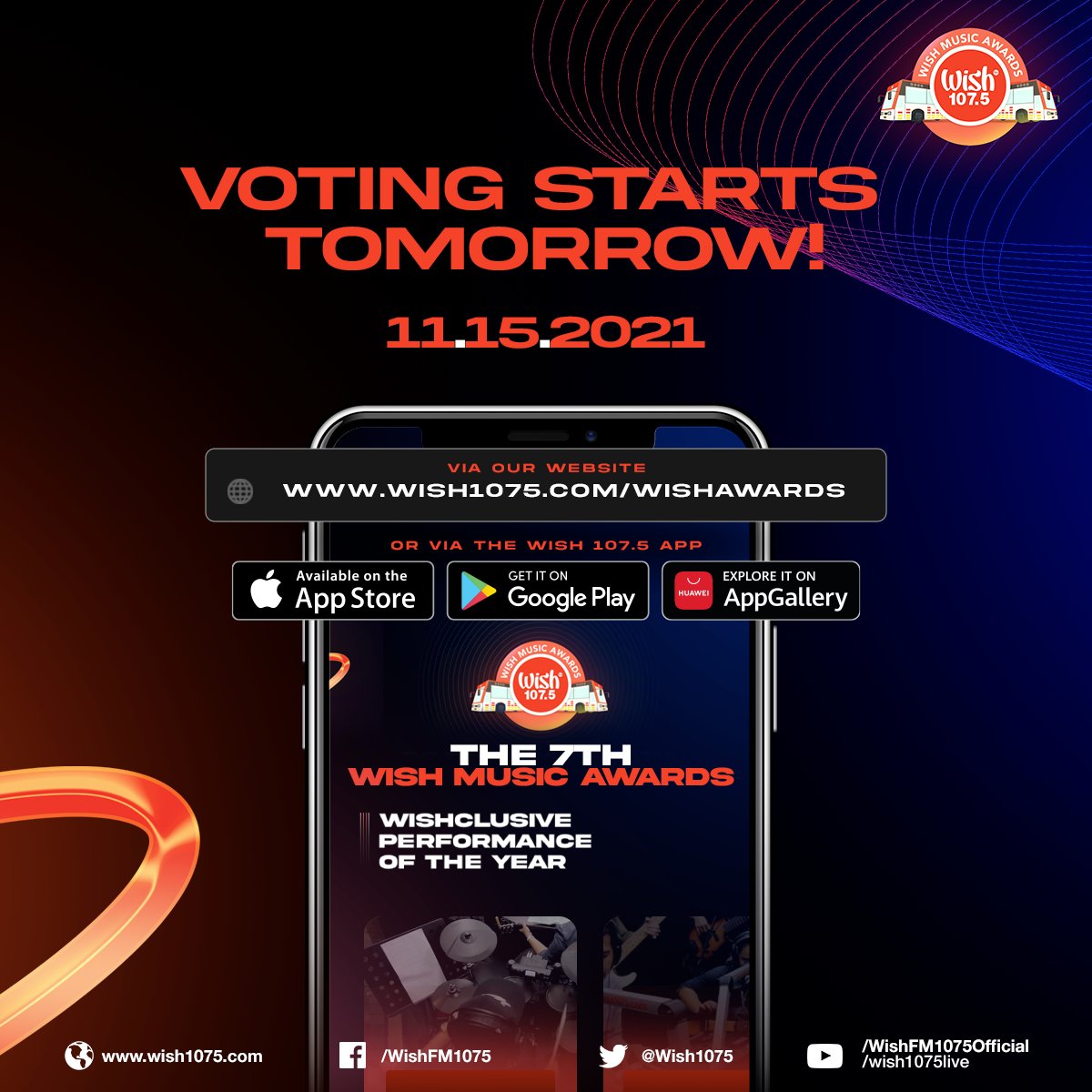 Wish FM 107.5 tweet media