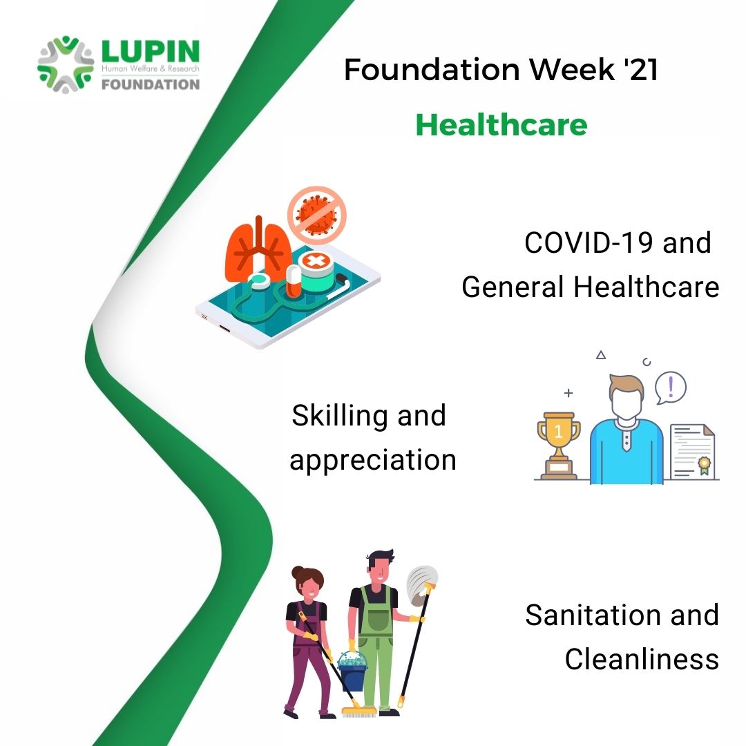 LupinCSR's tweet photo. This year, @LupinCSR 's Foundation Week (1-7 Oct) focused on #healthcare. 
Our grassroots connections drew a great response, and further strengthened our resolve to help people secure their lives and livelihoods.

#COVID19 #vaccination #CSR https://t.co/0Cheoc4Rcz