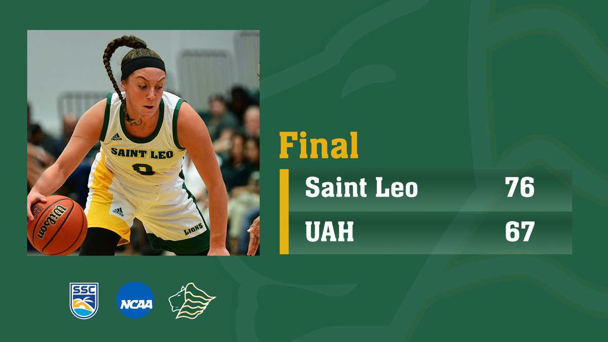 Women’s Basketball Makes a Statement Against Alabama-Huntsville in Season Opener
📰bit.ly/2YFMdqH

🎯Ulrich: 18 pts, 7 RB, 3 Blocks, 2 Steals
🔥McIntyre: 13 pts
🏀Lesko 13 pts
💥Button: 10 pts

#LIONS🔒