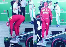 ArnelPoprenovi1's tweet photo. @racefansdotnet Vettel fingering other cars and never got into any trouble 😂
Either Mercedes getting desperate in their arguments, or FIA is a bunch of clowns https://t.co/g4pGkpiBFw