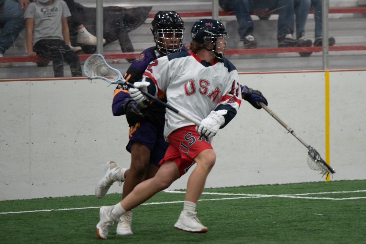Shoutout to <a href="/Vista_Lax/">Mountain Vista Lax</a> junior Dawson Long and <a href="/RegisJesuitHS/">Regis Jesuit HS</a> Joshua Younger and their team USA competing at the International Indoor Junior Lacrosse championships! Way to represent boys!#ColoradoLax