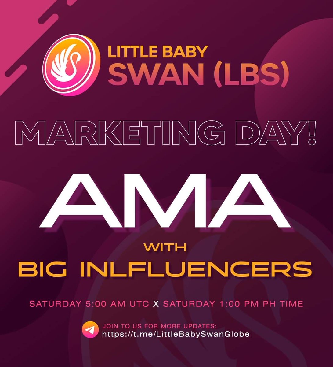 LittleBabySwan_'s tweet photo. @LittleBabySwan_ holders will rejoice soon. 🚀🚀🚀
WHO'S WAITING AND LOOKING FORWARD FOR TODAY'S BIG PUMP??? Bag yours coz we're gonna take new ATH today! #AMADay #LBSToTheMoon #MakeYourselfInvolved @Taylor_Musk @Cryptic_Maestro https://t.co/kanfGOMHUd