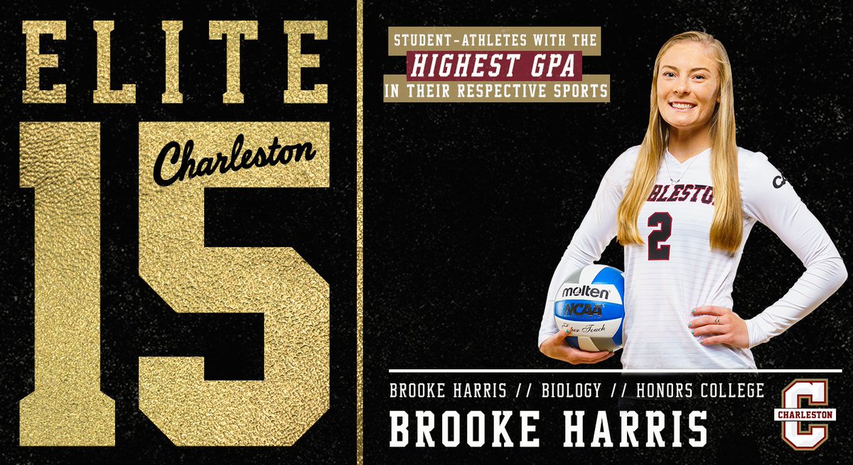 <a href="/CofC_TFXC/">Charleston Women's XCTF</a> <a href="/CofCTennis/">Charleston Women's Tennis</a> <a href="/CofCWSOC/">Charleston Women's Soccer</a> <a href="/CofCWomensGolf/">Charleston Women's Golf</a> <a href="/CofCWBB/">Charleston Women’s Hoops</a> #Elite15 👉 Brooke Harris

<a href="/CofCVolleyball/">CofC Volleyball</a> | Biology

#comeCus 🌴