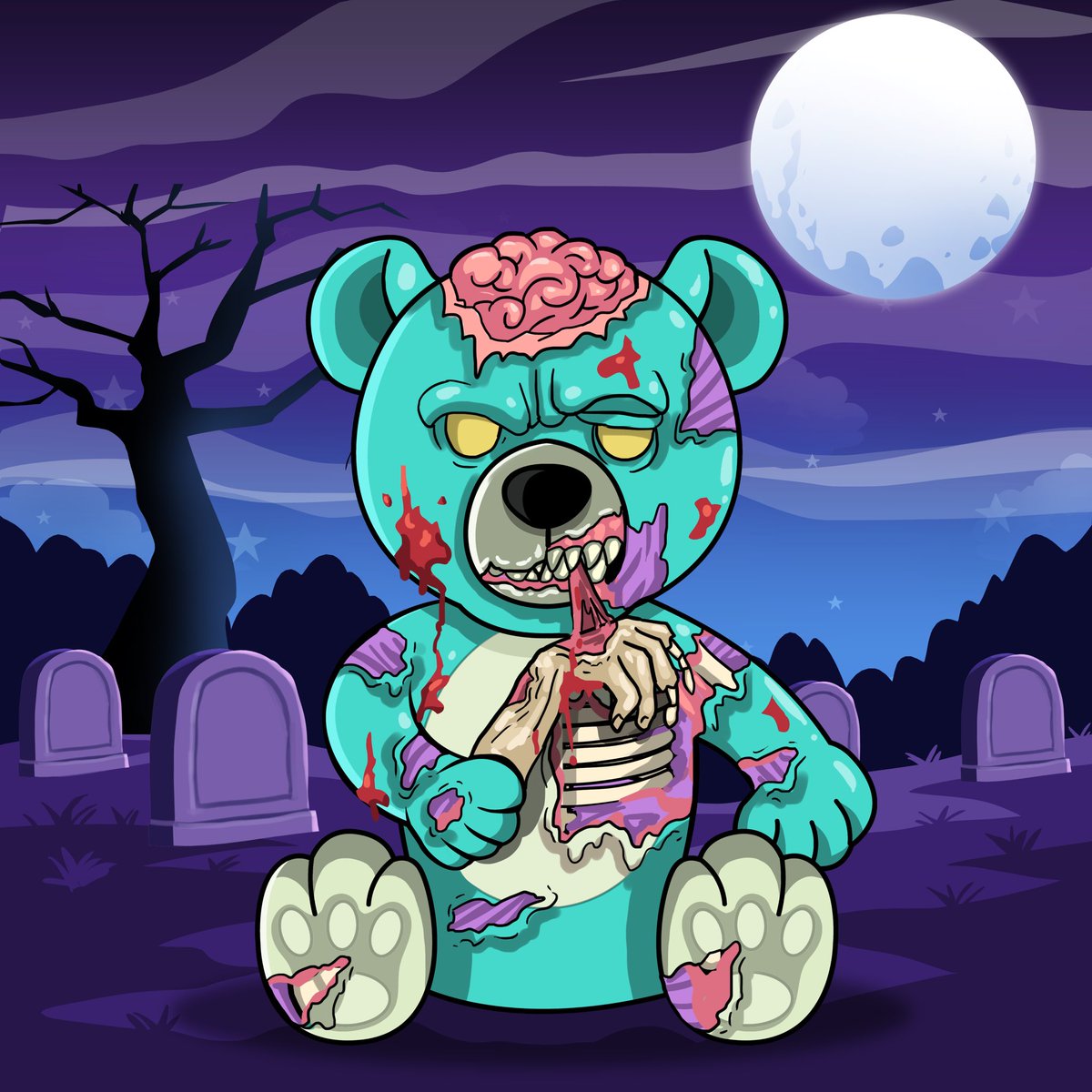Some bears can come back to life... 🧟

discord.gg/comfortbears #NFT