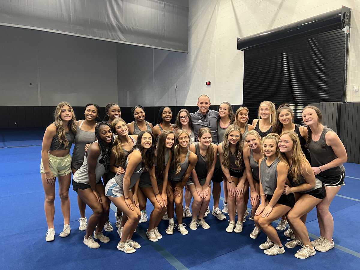 CoachJoeyKing's tweet photo. Good luck to our @CarrolltonCheer squad tomorrow as they compete for a region title! #GOLDstandard #AttackMentality https://t.co/vL5Ayj8F4g