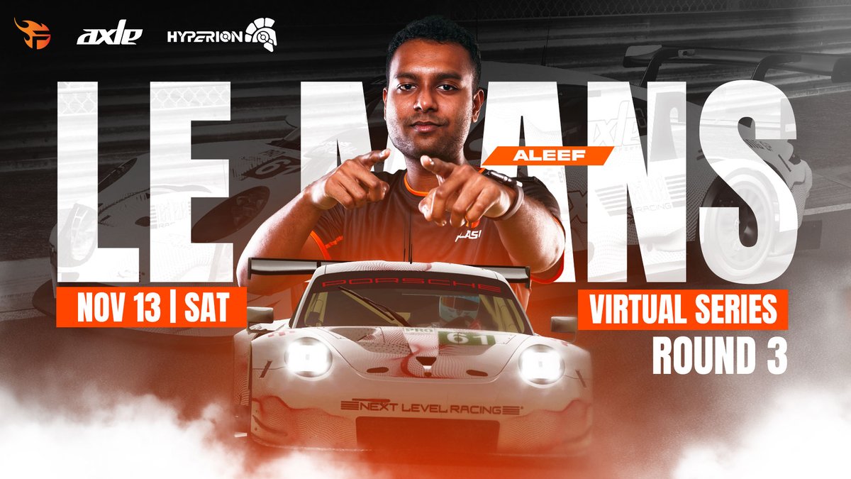 teamflash_gg's tweet photo. 𝐂𝐇𝐀𝐍𝐆𝐄 𝐓𝐇𝐄 𝐆𝐀𝐌𝐄 | Le Mans Virtual Series 🔥

Buckle up!🔥 Join our #FlashEracing's @AleefHamilton44 team with @axle_sports at the Round 3 of #LeMansVirtualSeries 🏆 at Nürburgring Nordschleif track🏁

TUNE IN on 7:30 PM (SGT)👇
🖥:https://t.co/b27giFuL8h https://t.co/aHa2Yrsl0a