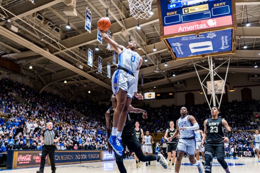 overtime's tweet photo. Wendell Moore becomes only the THIRD Duke men’s player to put up a TRIPLE-DOUBLE in Coach K era 🔥

19 PTS
10 REB
10 AST

@thewendellmoore (via @DukeMBB) https://t.co/9NMAqKDiir