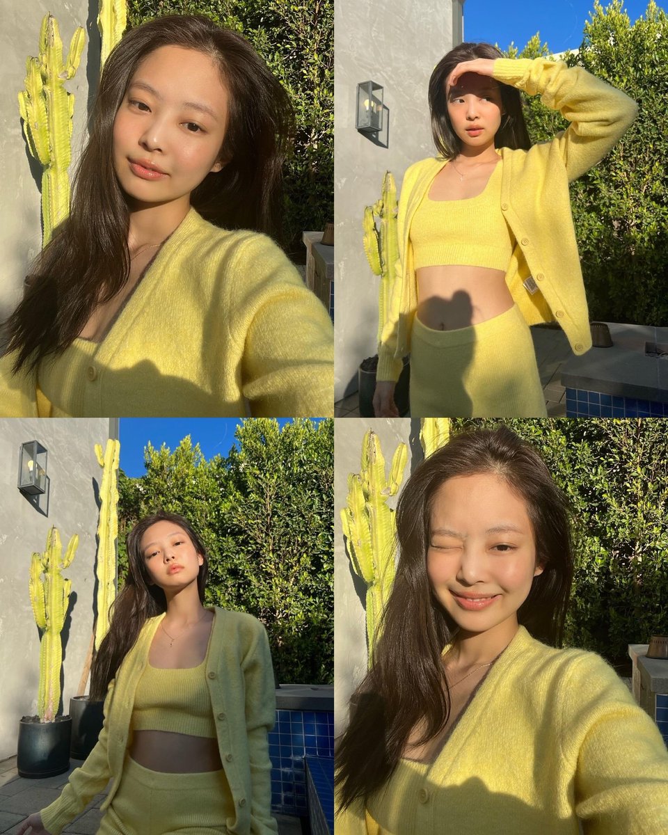 ลิซ่าชอบสีเหลือง พิเจนชอบลิดว้ายยเจนลิดมาค่ะ #JENNIE #JENLISA