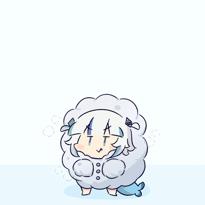gura in her big fluffy jacket☁️
#gawrt #holoMyth #hololiveEnglish 