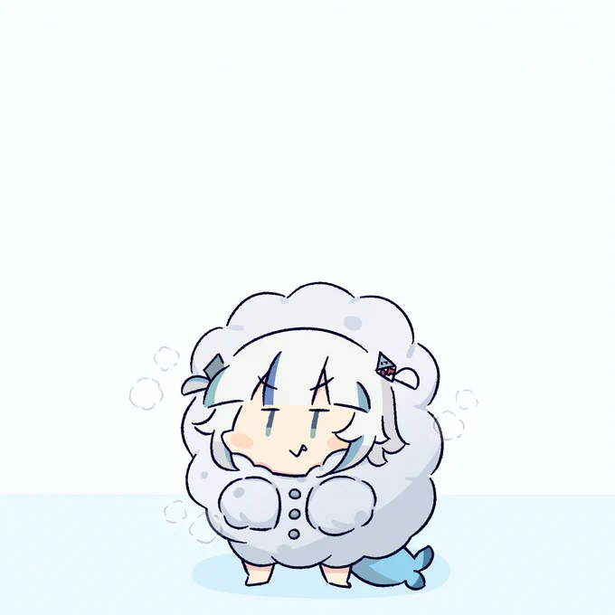gura in her big fluffy jacket☁️
#gawrt #holoMyth #hololiveEnglish 