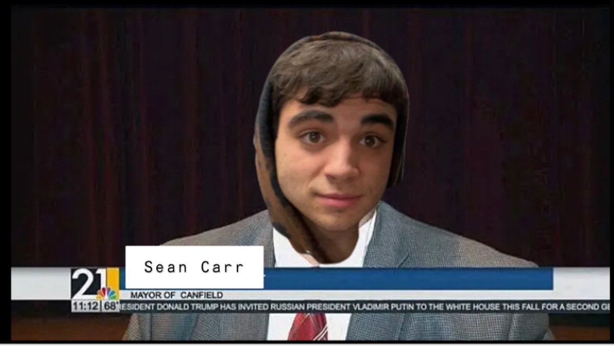NickFay6's tweet photo. I would like to introduce you to the new Mayor of Canfield, Ohio….. Sean Carr https://t.co/fE4A2OSW8l