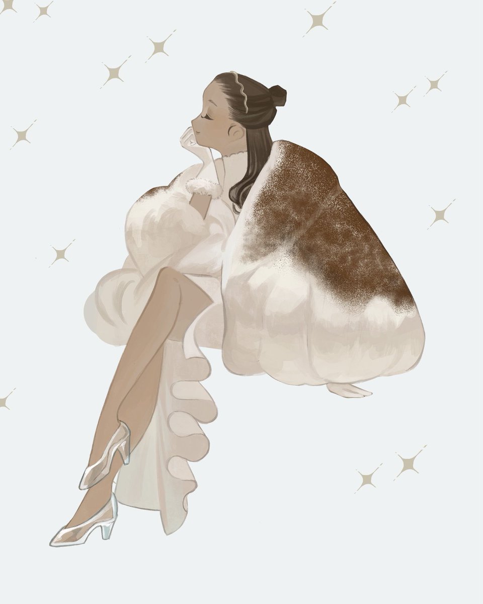 1girl solo dress gloves dark-skinned female white dress dark skin  illustration images