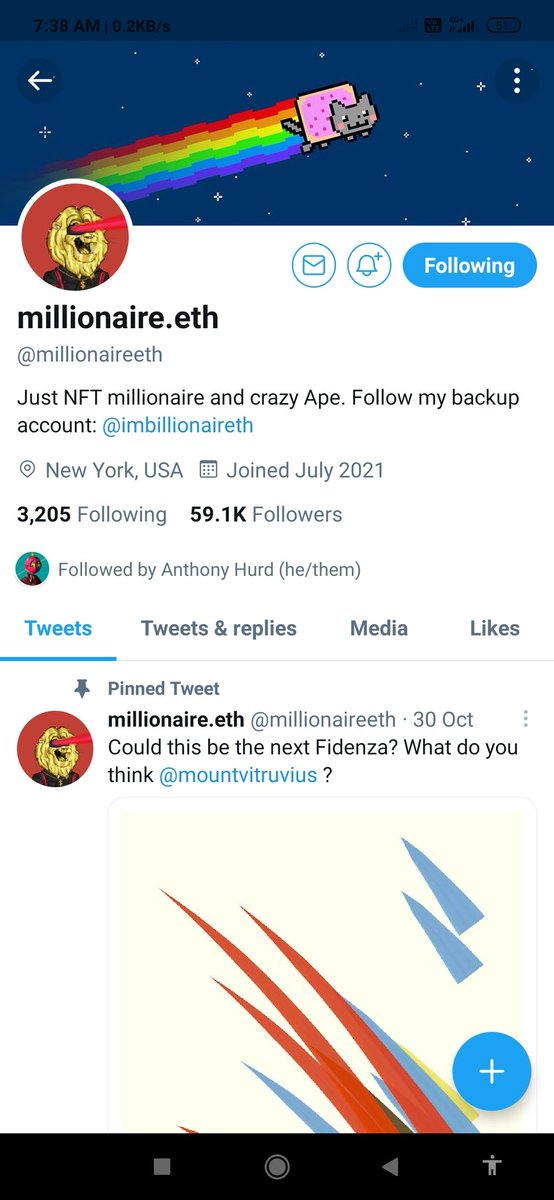 hardfact01's tweet photo. @millionaireeth Never really won any giveaway.
Luck never really favours.
Wish it may change soon ,😔😔
Followed and retweeted @millionaireeth sir https://t.co/eaVTkX3AIR