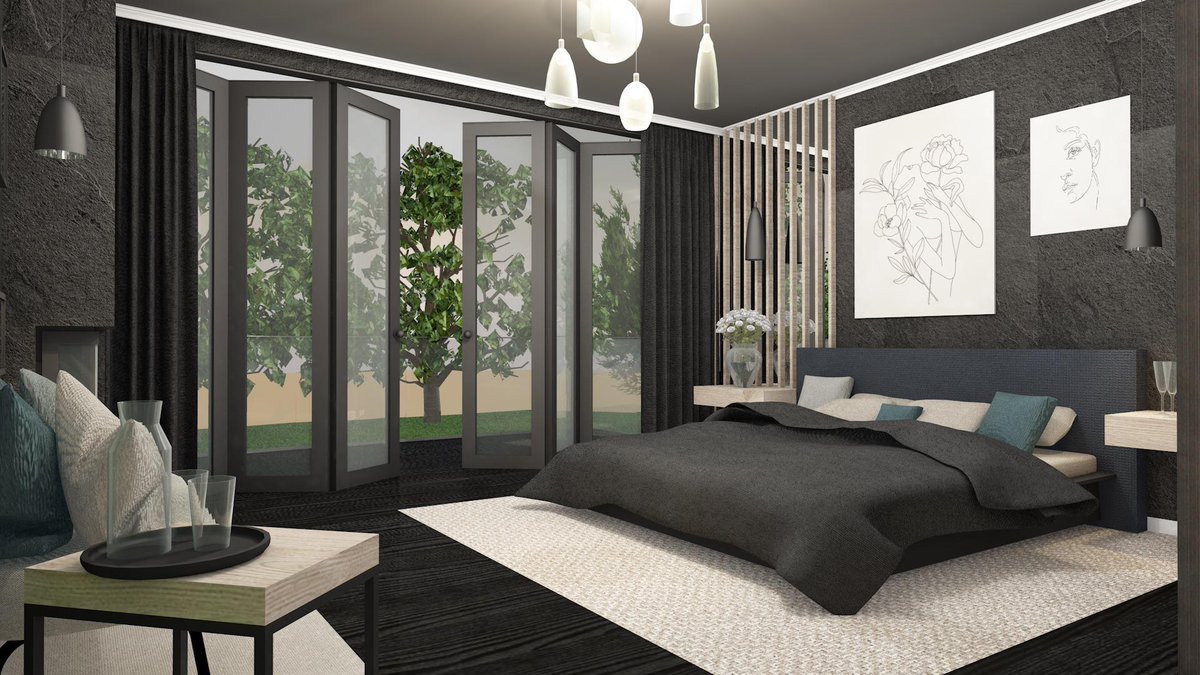 The_Home_Decor's tweet photo. Follow for more!  "First project for my interior design classes in college. What do you think?"  #interior #design https://t.co/6ok48GHcpr
