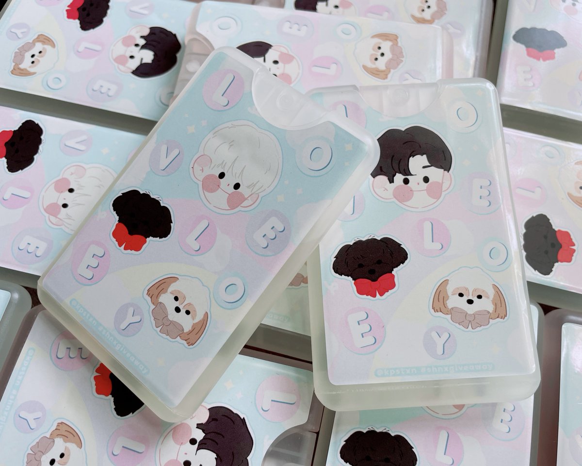 Special Thanks —

💗 สติ๊กเกอร์สเปรย์แอลกอฮอล์ by #GOOodstudio

✨ สติ๊กเกอร์สีสวย ลอกง่าย ไม่เป็นรอย ที่สำคัญงานเร็วมากๆ!