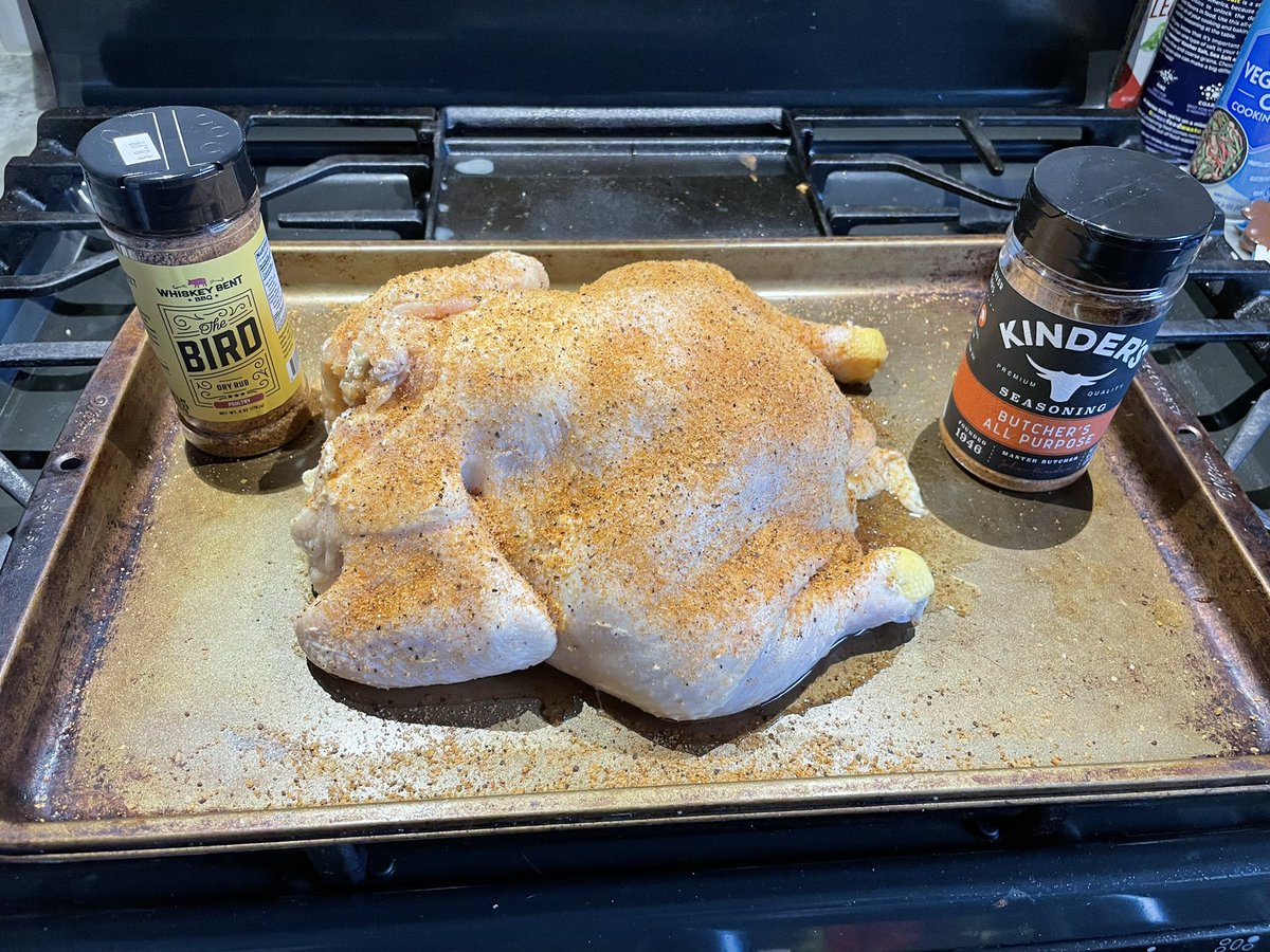Cwe80W's tweet photo. Tried something new today…

Smoked chicken and dumplings!

Turned out awesome. Need to tweak the timing to get it done by regular dinner time! @foodiesofturf 
#Traeger #southernstaple #goodforthesoul https://t.co/2LnBYToCnU