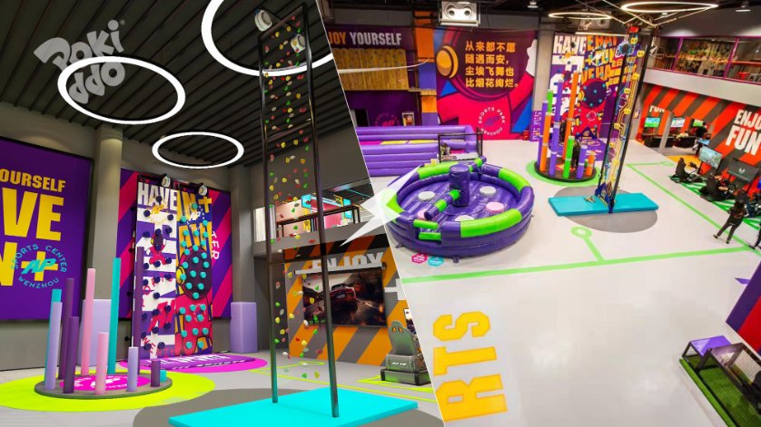PokiddoPark's tweet photo. Pokiddo co-brand AP, we put great efforts in Park Positioning, Layout Plan, 3D design and Interior Design. After the construction finished, it's like 'dream' coming true when you look back at the designs. 
#pokiddo #APsports #trampolinepark #indooradventure #amusementpark https://t.co/vuE8fk0rhC