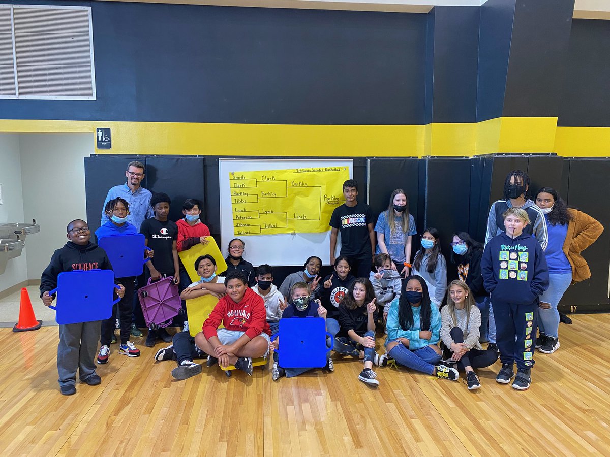 LCS_LMS's tweet photo. Congratulations to the LMS Scooter Basketball Champions!!!!!! 🏆🏆🏆
6th: Ms. Glass
7th: Mr. Barkley
8th: Mrs. Jacobs https://t.co/N6eXPl1gA4