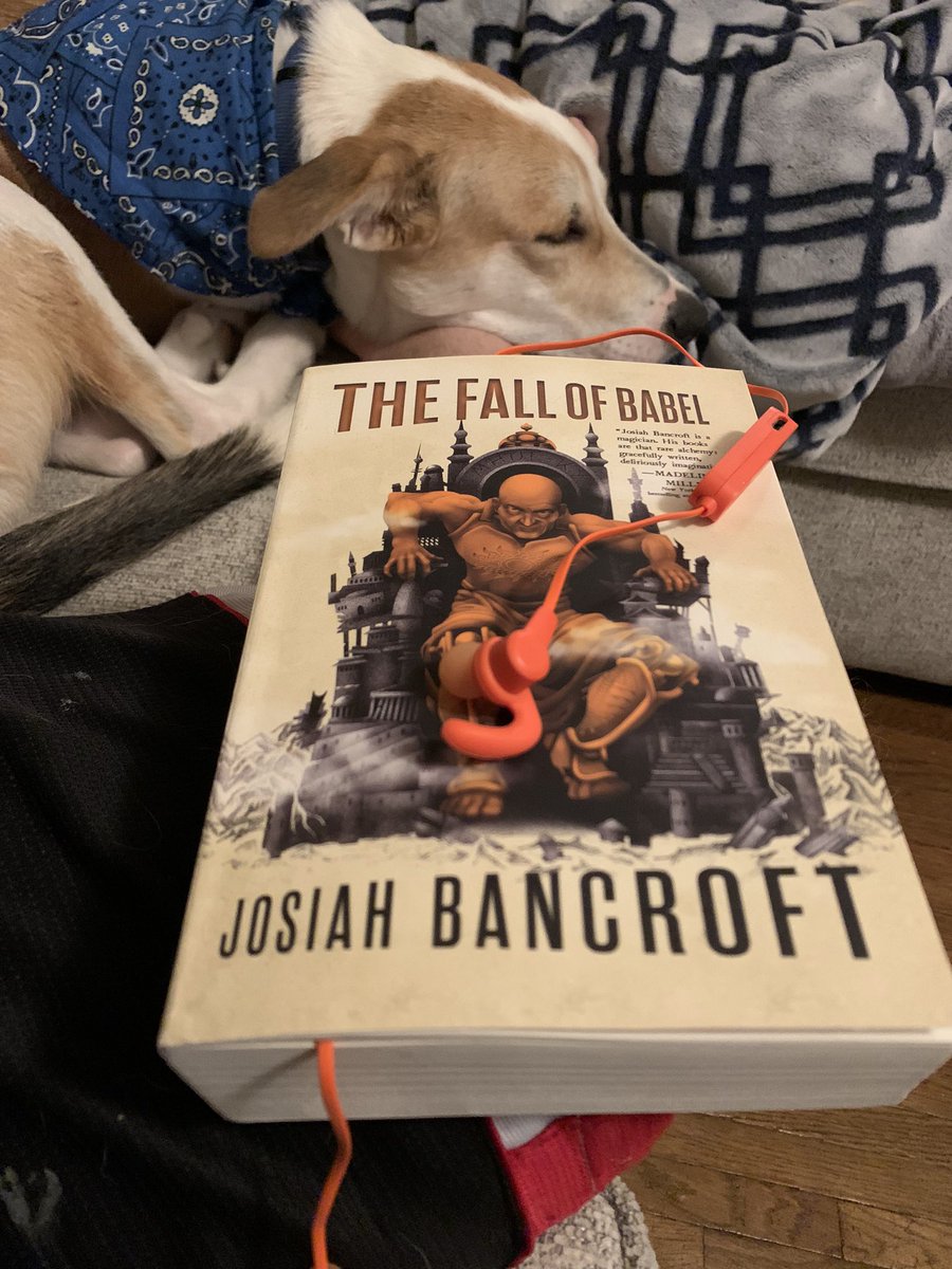 screagar's tweet photo. When you need the hard copy to complete your set but you’ve also come to enjoy the audio performance 😅 @BancroftJosiah #TheFallOfBabel #BooksOfBabel https://t.co/EzOZjXPyIf