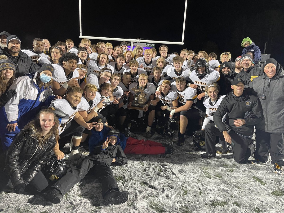 TCCHSAthletics's tweet photo. Final: #Trojans 42 - Caledonia 14. Back-to-back Regional Champs! #ThatTeamUpNorth https://t.co/ZCj4AVki55