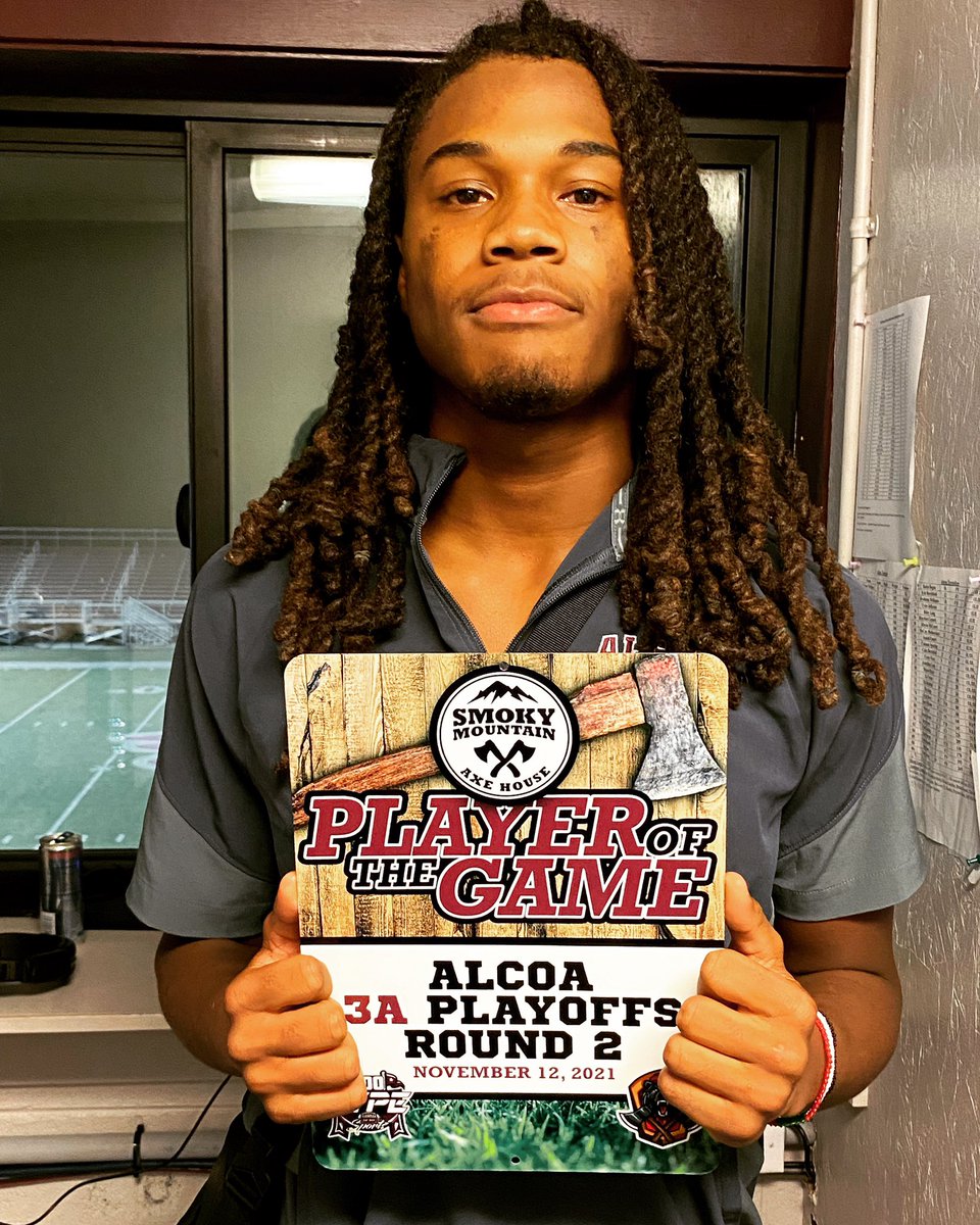 Your Smoky Mountain Axe House player of the game is Senior Isaiah Bryant who got a rushing TD, receiving TD, AND an interception…<a href="/isaiahbryant26/">isaiah bryant</a> your performance was #TooHype🌪!!!