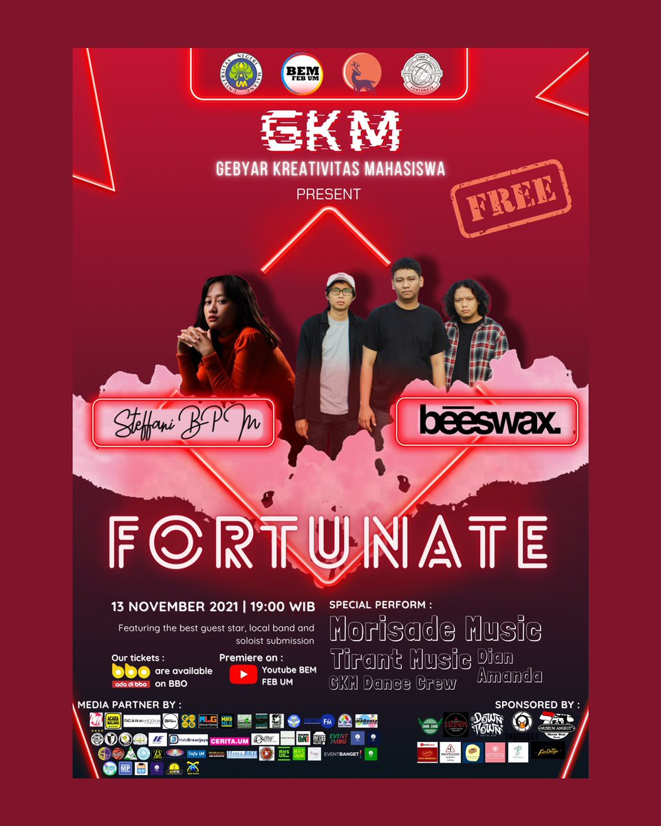 TONIGHT!
<a href="/beeswaxtheband/">Beeswax</a> <a href="/steffaniBPM/">𝘮𝘶𝘢𝘥𝘻𝘪𝘯𝘯𝘺𝘢 𝘴𝘦𝘵𝘢𝘯</a> at FORTUNATE by <a href="/bemfebum/">BEM FEB UM</a> 🖤✨