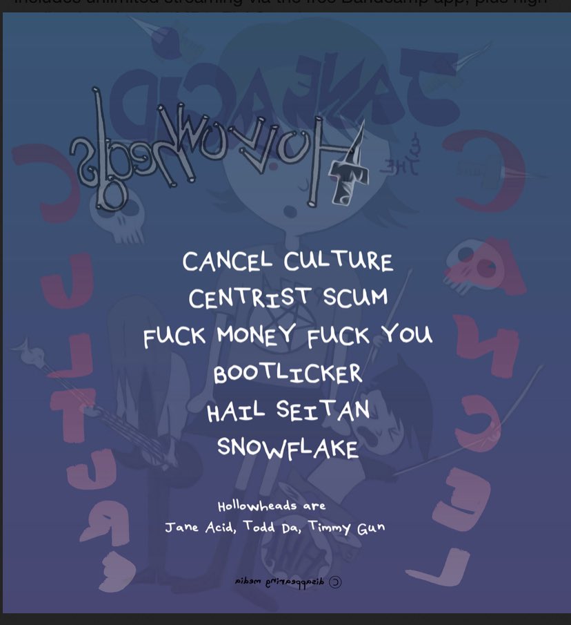 jane_acid's tweet photo. DROPPING OUR ALBUM “CANCEL CULTURE” MONDAY!!!!!! #CancelCulture #cancelcancelculture https://t.co/cBZqMrEXxP